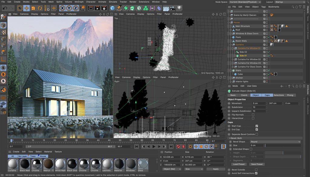 C4D R21 預設庫 C4D R21 官方預設