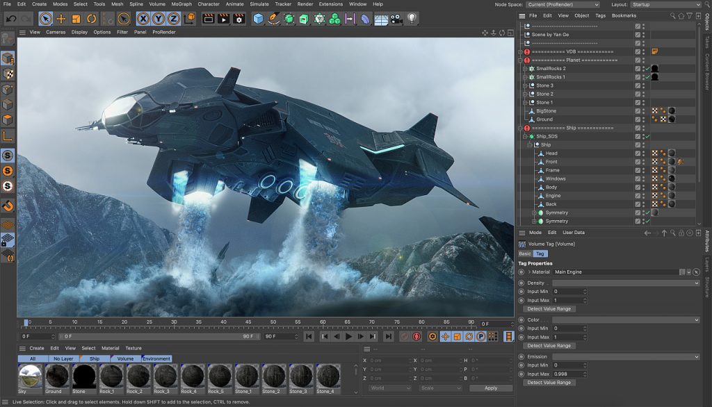 C4D R21 預設庫 C4D R21 官方預設